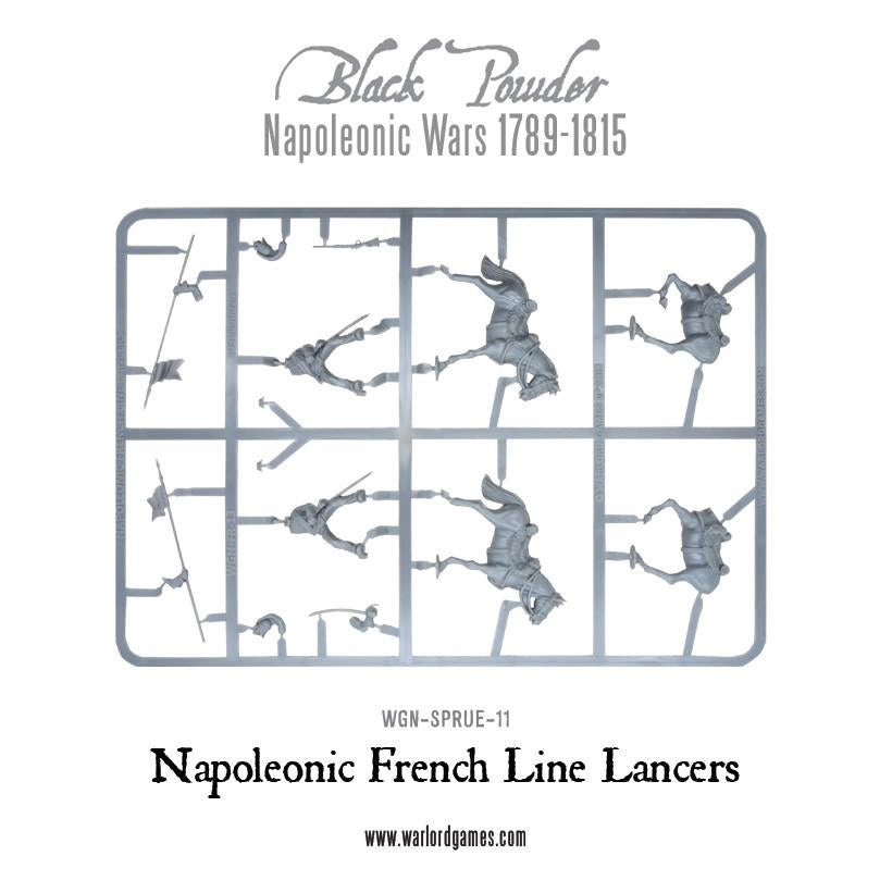 Black Powder: French - French Line Lancers Sprue