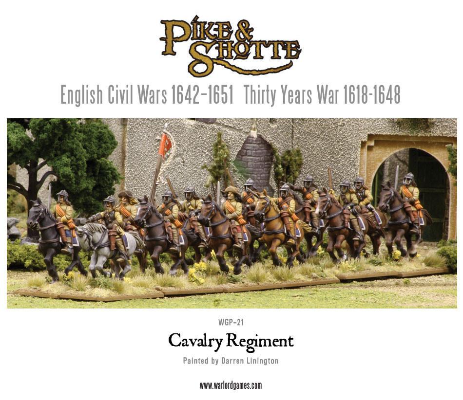 Pike & Shotte: The English Civil Wars & Thirty Years War - Cavalry plastic boxed set