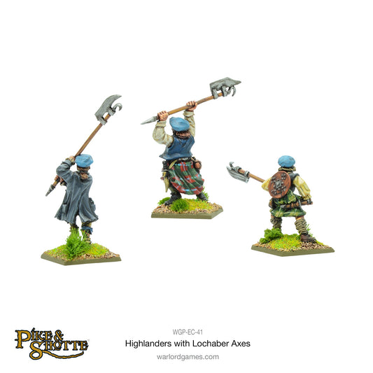 Black Powder: Highlanders with Lochaber Axes