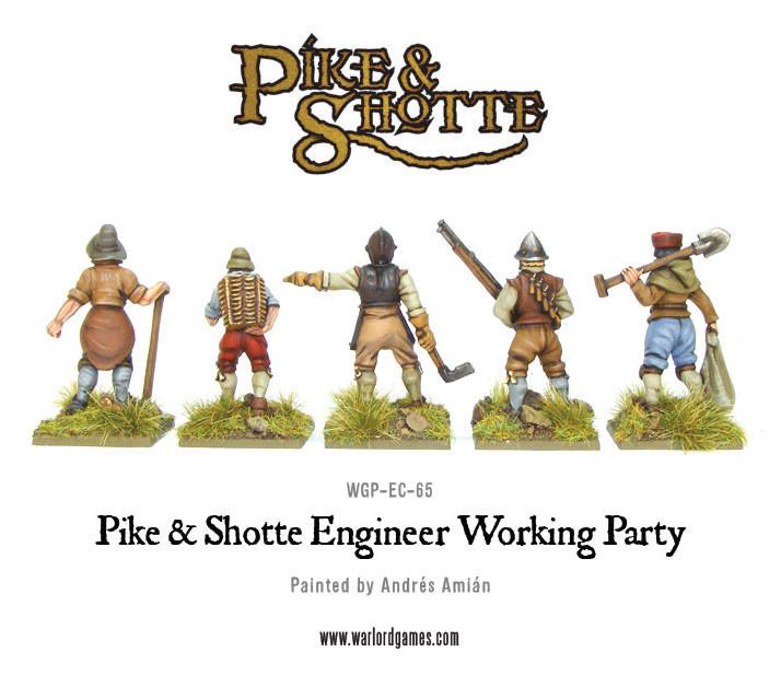 Pike & Shotte: The English Civil Wars & Thirty Years War - Engineer Working Party