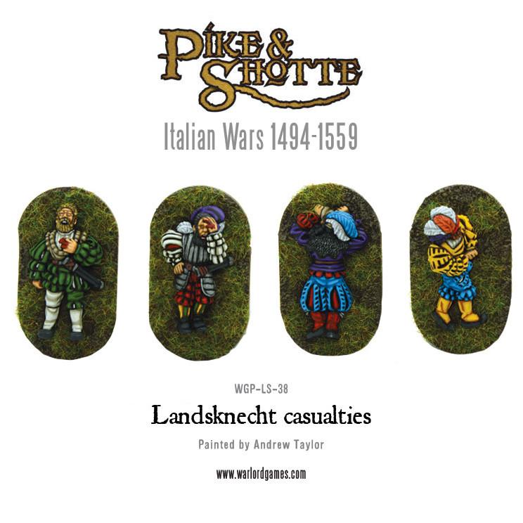 Pike & Shotte: Italian Wars 1494-1559 - Landsknecht casualties