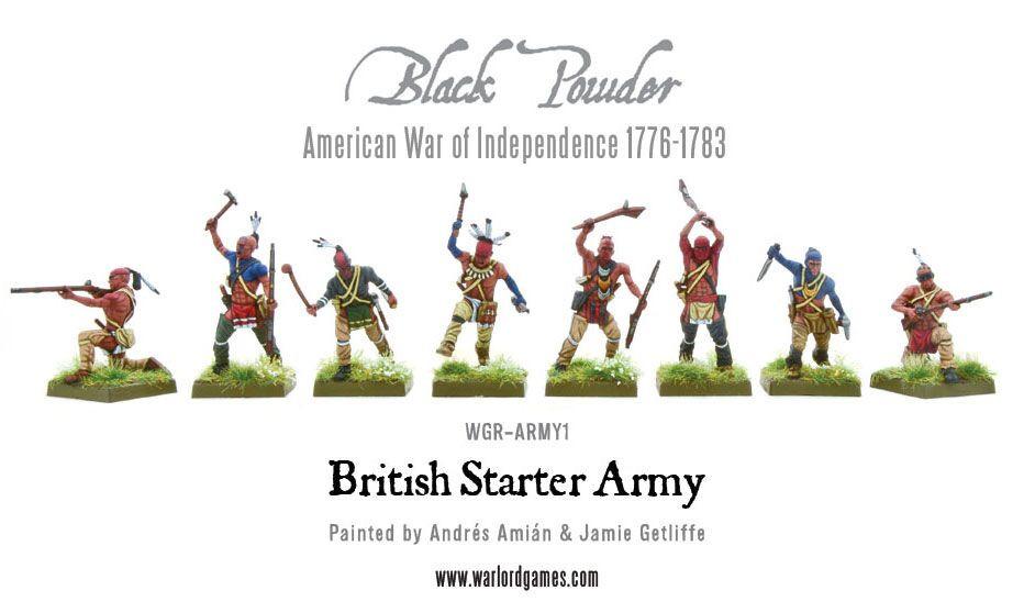 Black Powder: American War of Independence British Army starter set