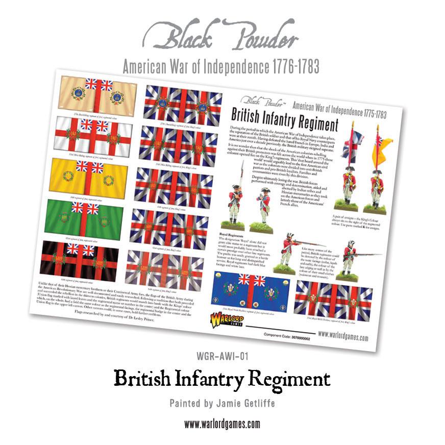 Black Powder: American War of Independence: British Infantry Brigade