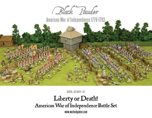 Black Powder: "Liberty or Death" American War of Independence Battle Set.
