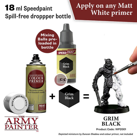 The Army Painter: Speedpaint Grim Black