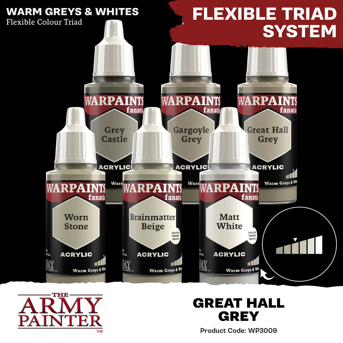 The Army Painter: Warpaints Fanatic: Great Hall Grey
