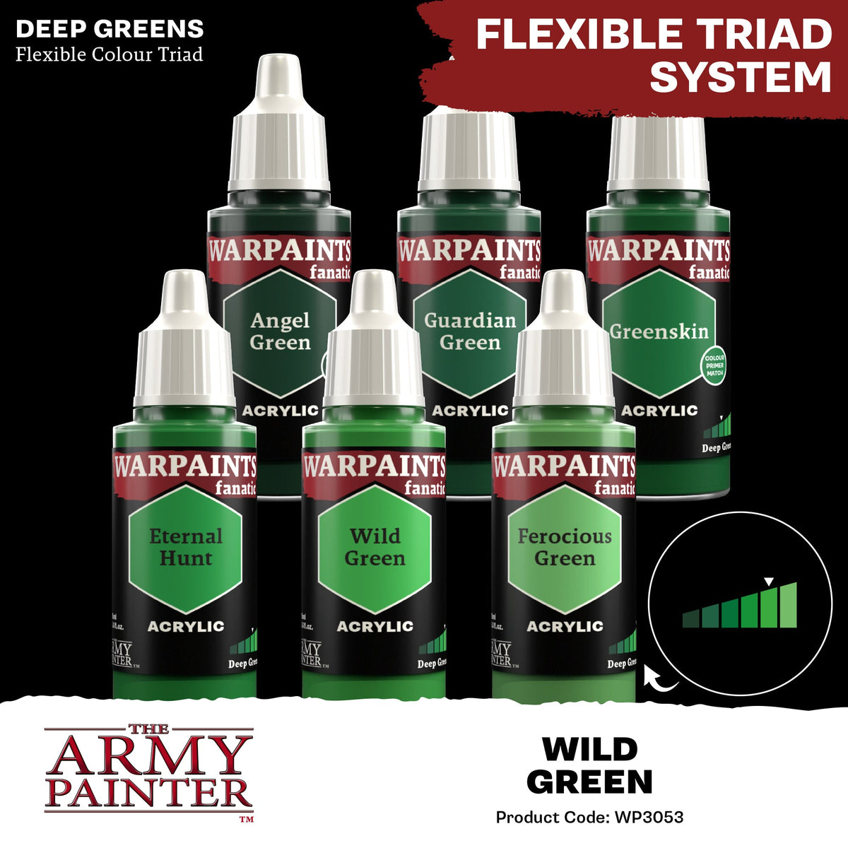 The Army Painter: Warpaints Fanatic: Wild Green