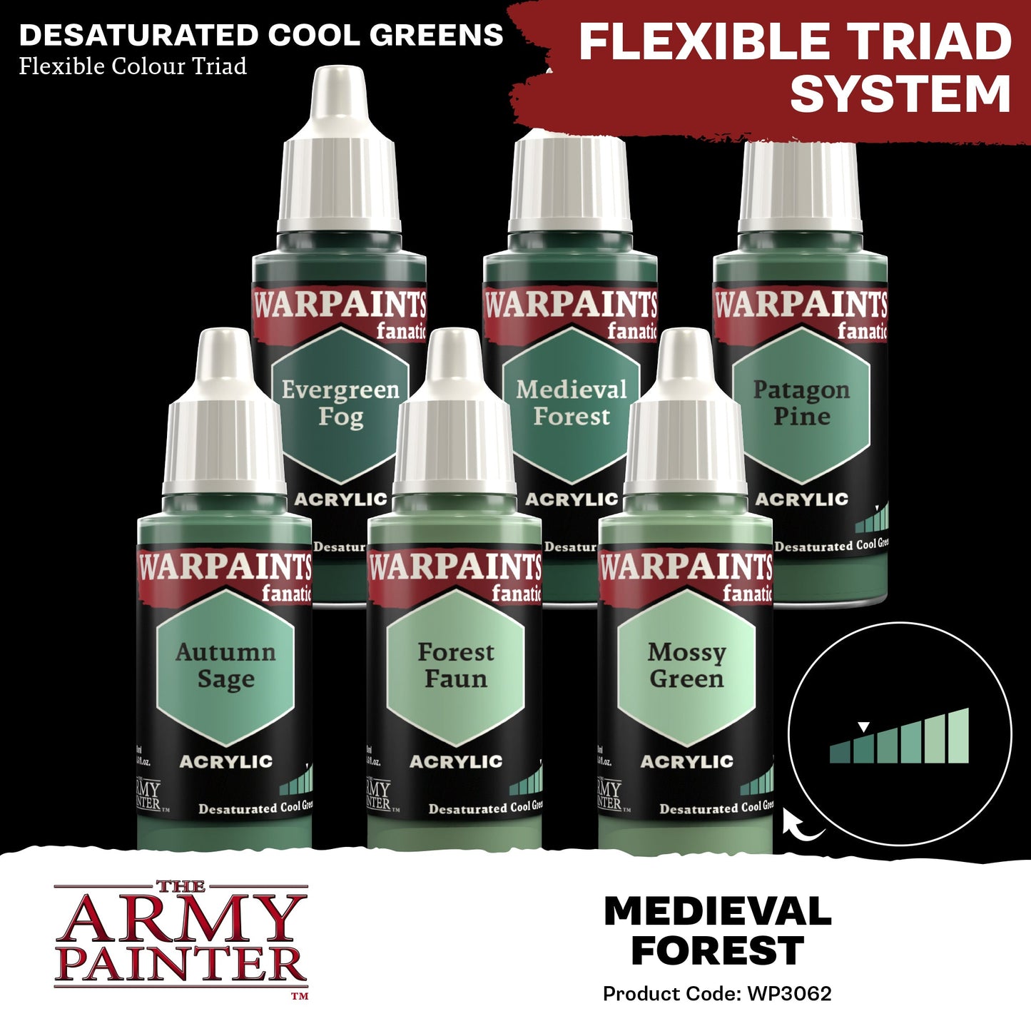 The Army Painter: Warpaints Fanatic: Medieval Forest