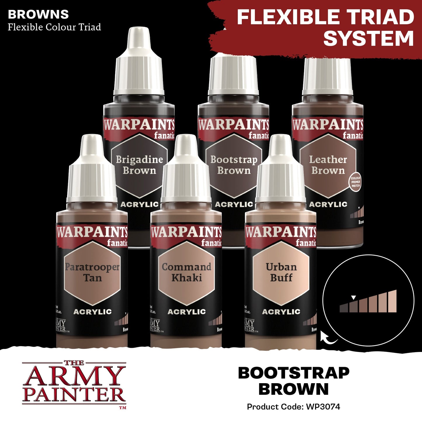The Army Painter: Warpaints Fanatic: Bootstrap Brown
