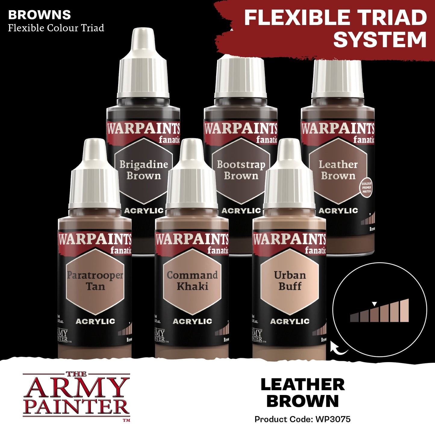 The Army Painter: Warpaints Fanatic: Leather Brown