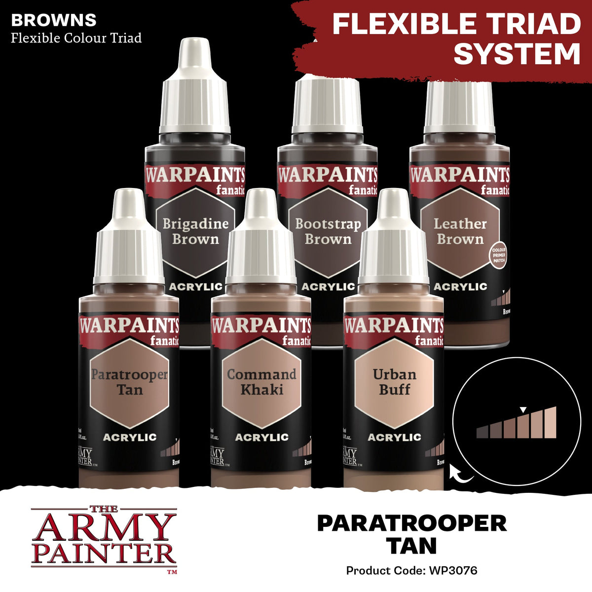 The Army Painter: Warpaints Fanatic: Paratrooper Tan