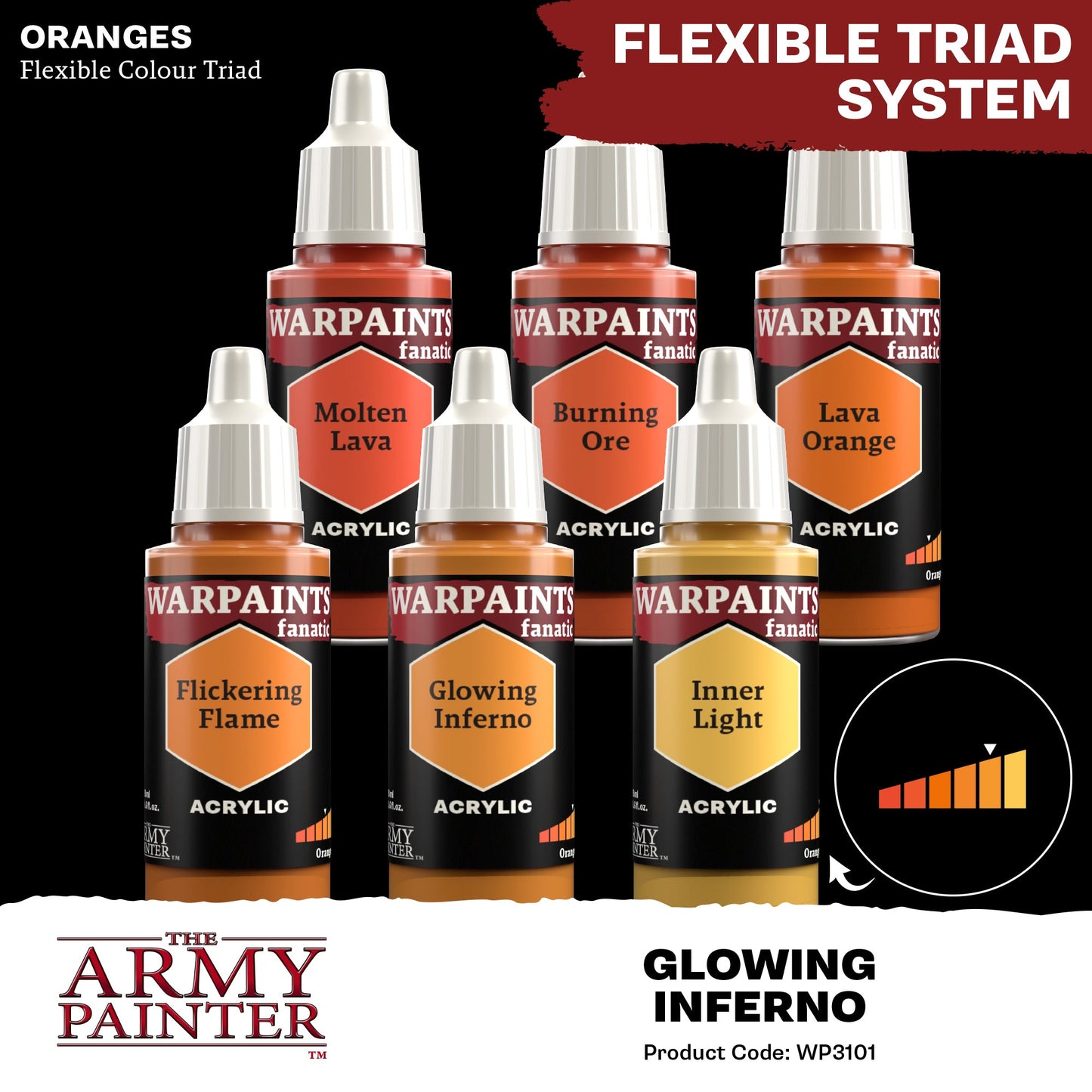 The Army Painter: Warpaints Fanatic: Glowing Inferno
