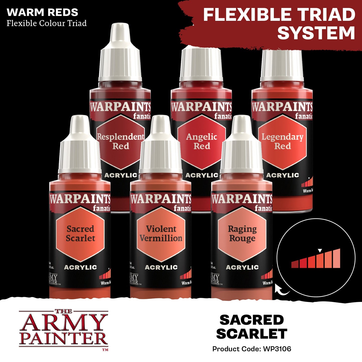 The Army Painter: Warpaints Fanatic: Sacred Scarlet