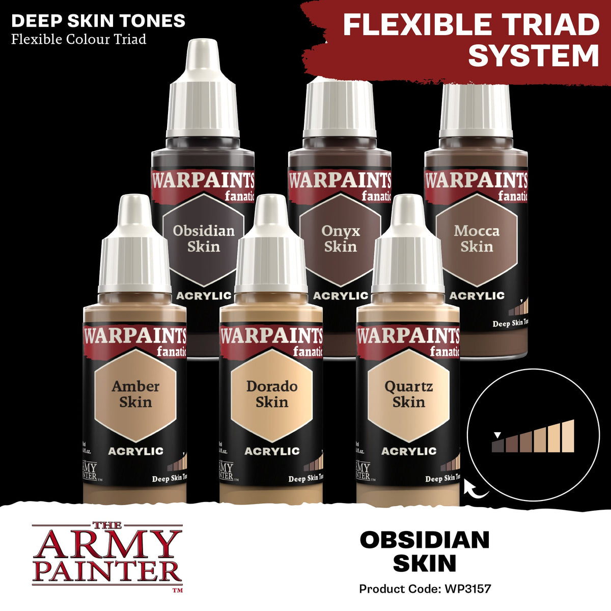 The Army Painter: Warpaints Fanatic: Obsidian Skin