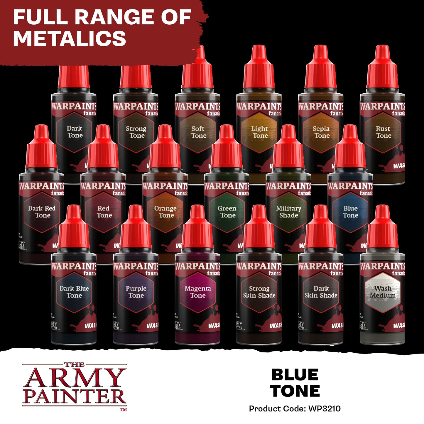 The Army Painter: Warpaints Fanatic Wash: Blue Tone