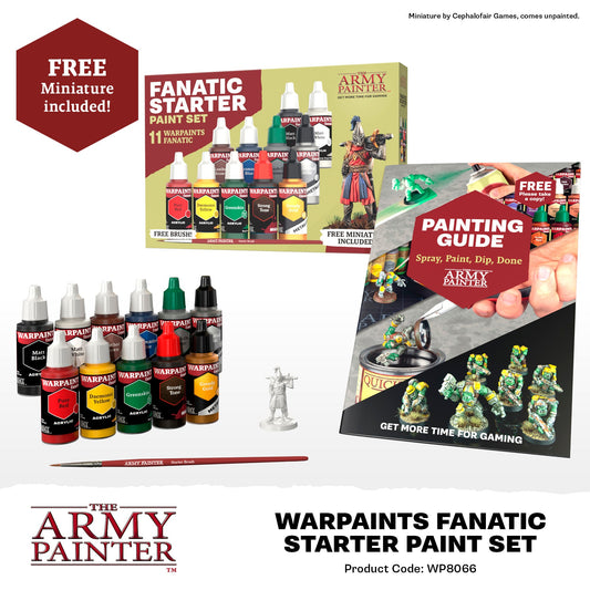 The Army Painter: Warpaints Fanatic Starter Paint Set