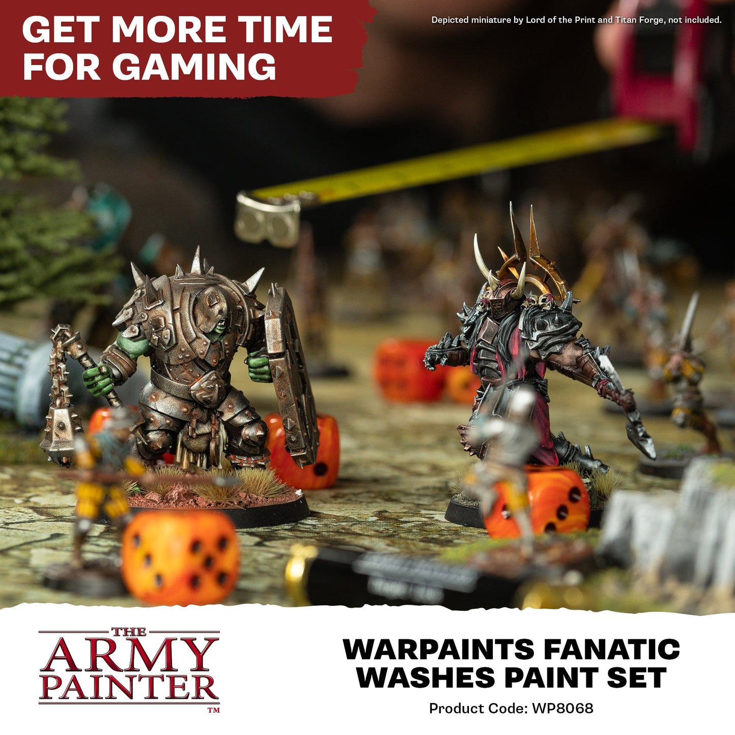 The Army Painter: Warpaints Fanatic Washes Paint Set