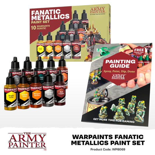 The Army Painter: Warpaints Fanatic Metallics Paint Set