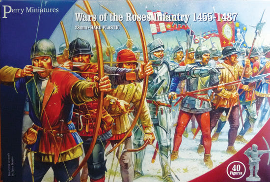 Hail Caesar: War of the Roses (1455-1485) - Wars of the Roses: Infantry (1455-1487) plastic boxed set