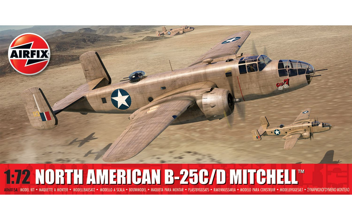 Bolt Action: USA - North American B-25C/D Mitchell - Airfix