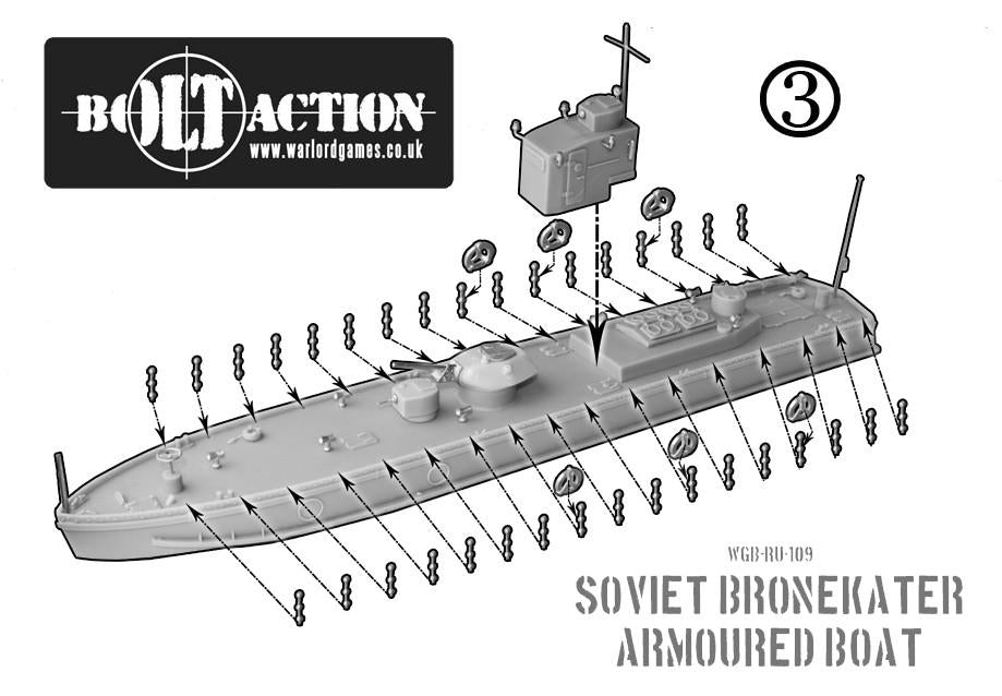 Bolt Action: Soviet Bronekater Armoured Patrol Boat
