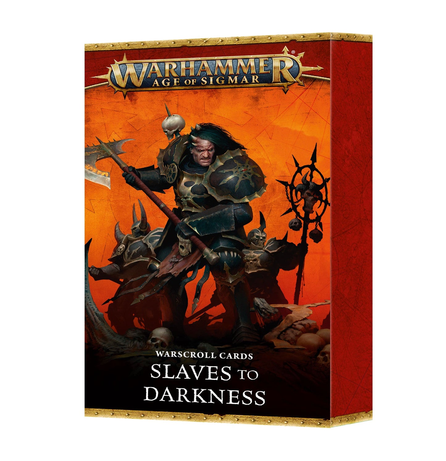 Slaves to Darkness Warscroll cards