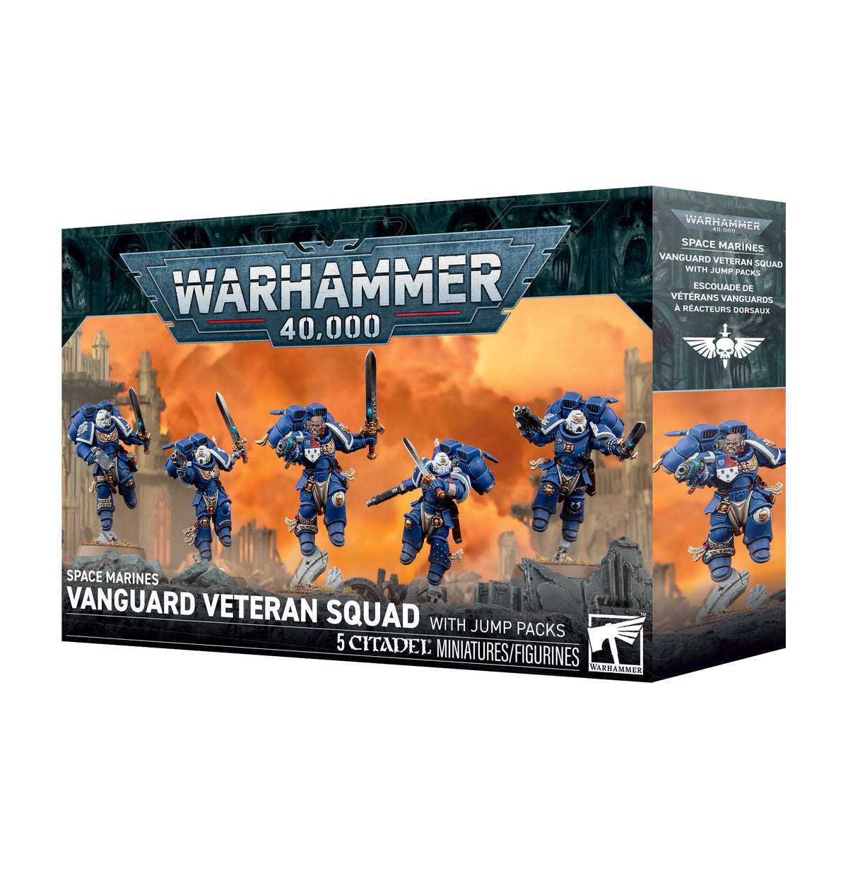 Space Marines - Vanguard Veterans Squad with Jump-Packs