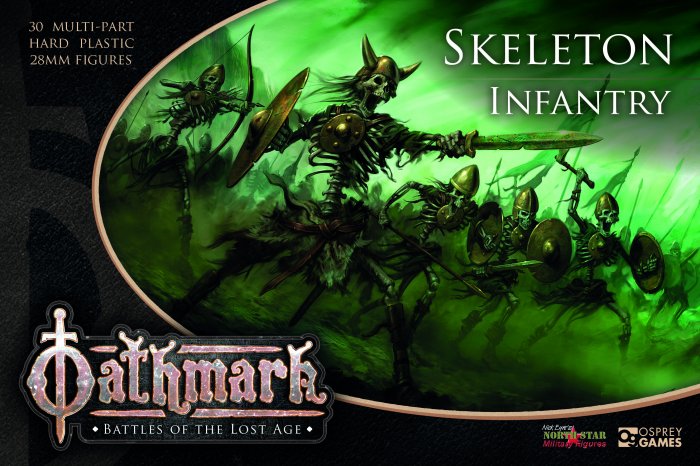 Warlords of Erehwon: Skeleton Infantry