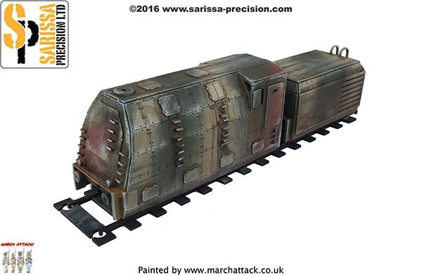 Bolt Action: German - Armoured Locomotive & Tender