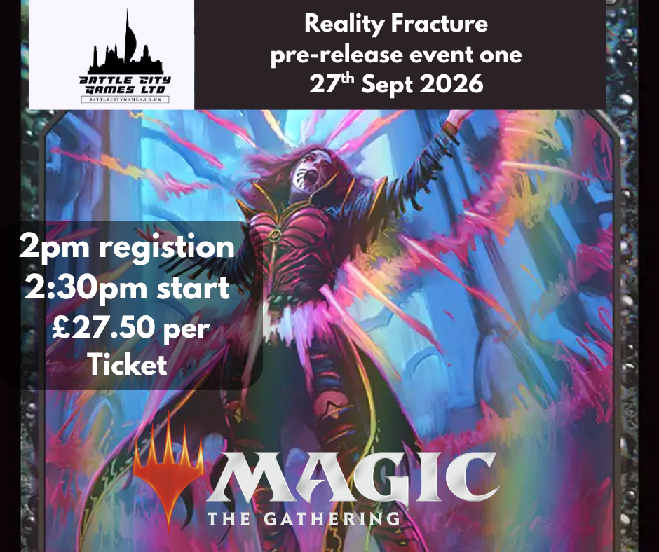 Magic: The Gathering β Reality Fracture Pre-Release 27th Sept 2026