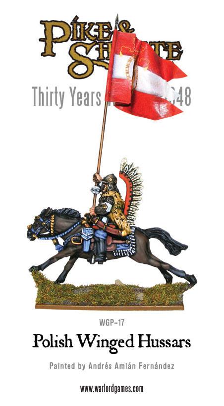 Pike & Shotte: The English Civil Wars & Thirty Years War - Polish Winged Hussars boxed set