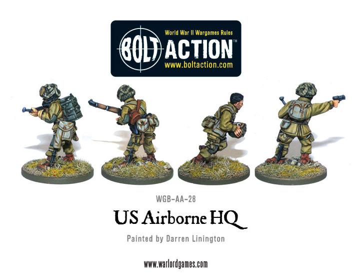 Bolt Action: USA - US Airborne HQ
