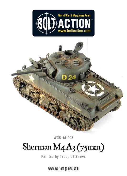 Achtung Panzer!: Soviet Tanks - Sherman M4A3 75mm Tank