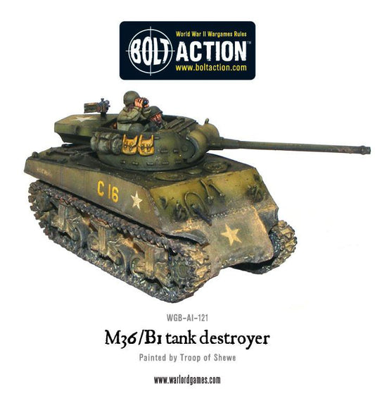 Achtung Panzer!: US Tanks - M36/B1 tank destroyer