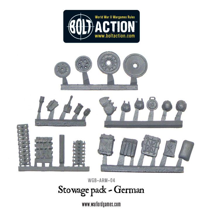 Bolt Action: German - Stowage pack - German