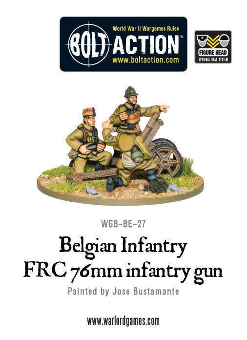 Bolt Action: Belgian FRC 76mm infantry gun