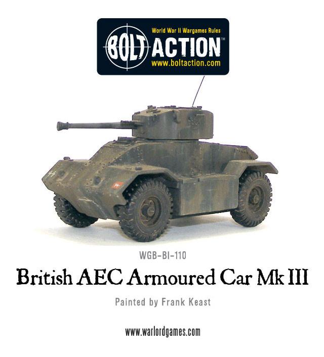 Bolt Action: British AEC Armoured Car Mk III