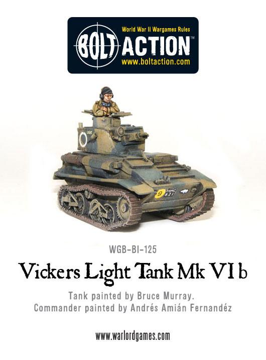 Bolt Action: Vickers Light Tank Mk VIB