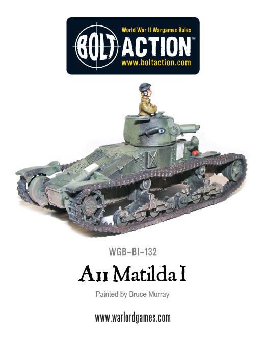 Bolt Action: A11 Matilda I infantry tank