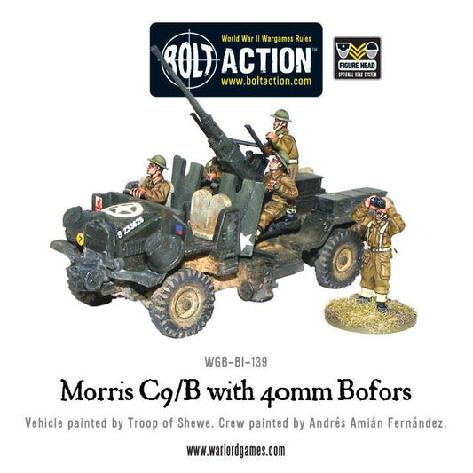 Bolt Action: Morris C9/B with 40mm Bofors