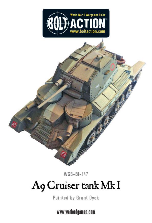 Bolt Action: A9 Cruiser tank Mk I