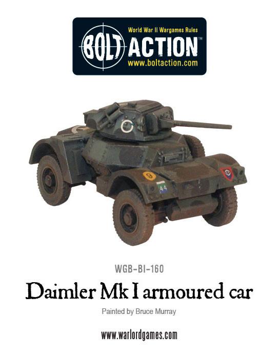 Achtung Panzer!: British Tanks - Daimler Armoured Car Mk 1
