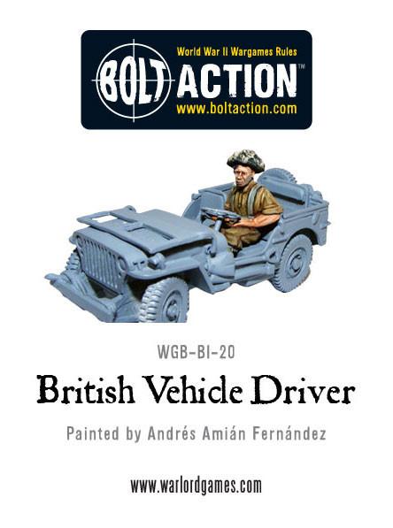 Bolt Action: British Vehicle Driver