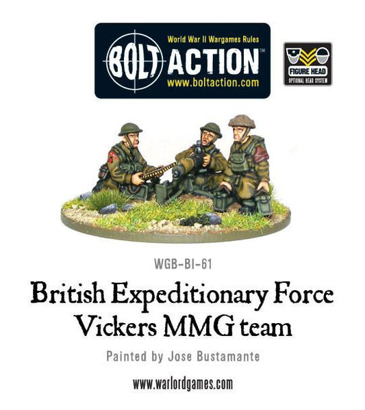 Bolt Action: BEF Vickers MMG team
