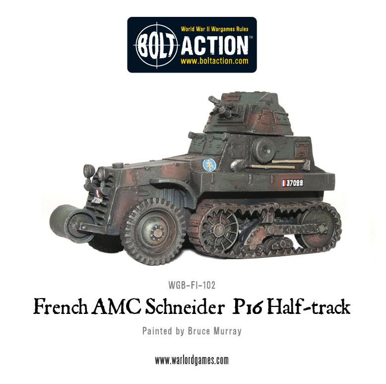 Bolt Action: AMC Schneider P16 Half-track