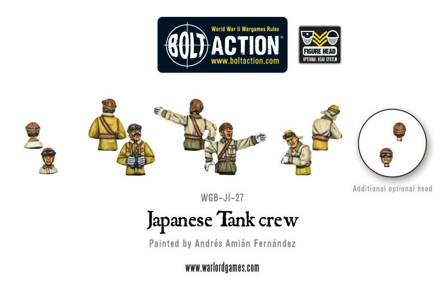 Bolt Action: Japan - Japanese tank crew