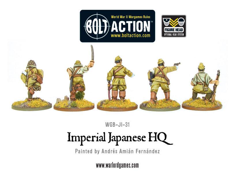 Bolt Action: Japan - Imperial Japanese HQ