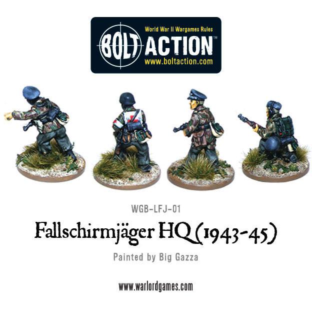 Bolt Action: German - Fallschirmjager HQ (1943-45)