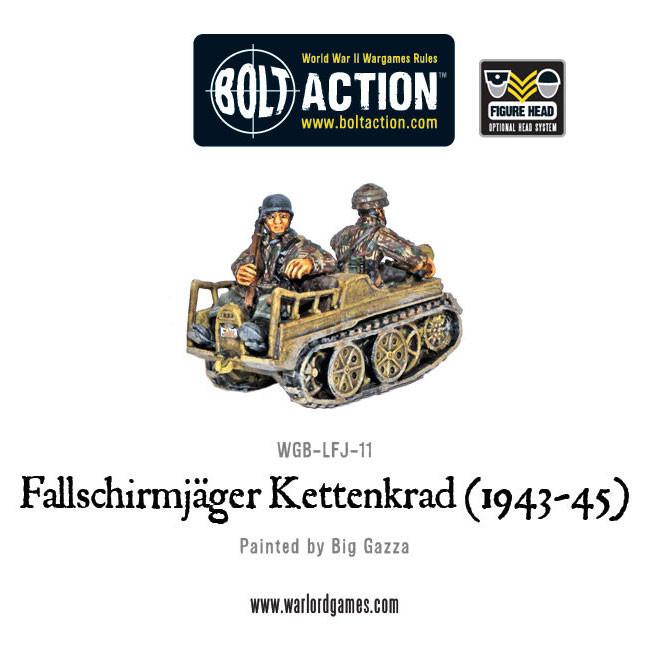 Bolt Action: German - Fallschirmjager Kettenkrad (1943-45)