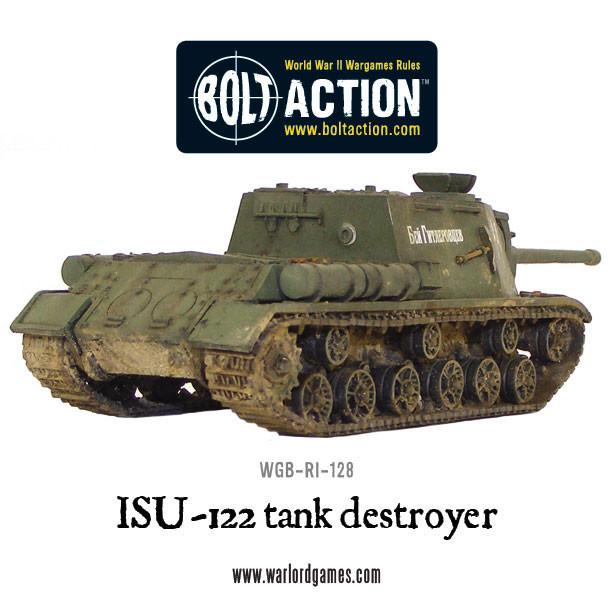 Achtung Panzer!: Soviet Tanks - ISU-122 tank destroyer